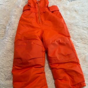 Cat & Jack Bright Orange Kids Snowpants